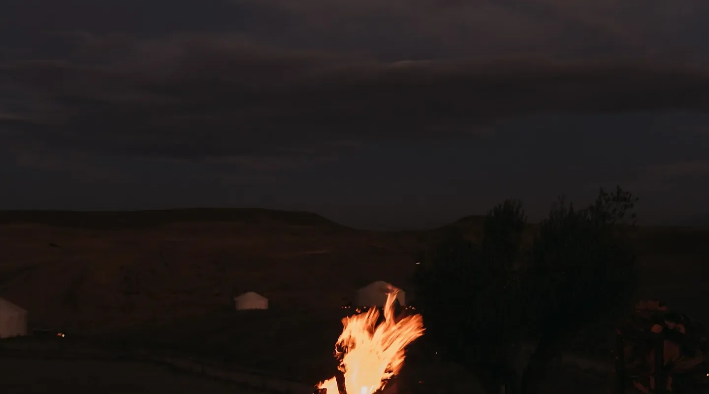 Agafay Desert Romantic Private Dinner Setup – Couples Experience